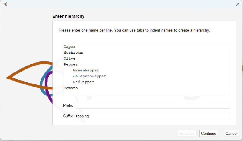create-vegtopping-hierarchy